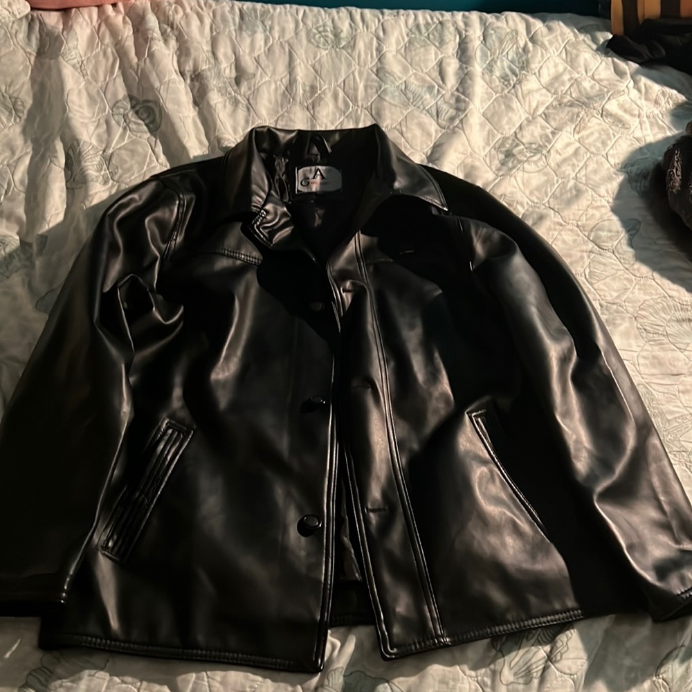 Leather jacket